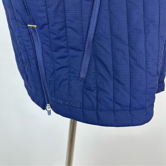 Bonobos Golf The Elements Vest Blue Channel Vest Size Large - Picture 5 of 9